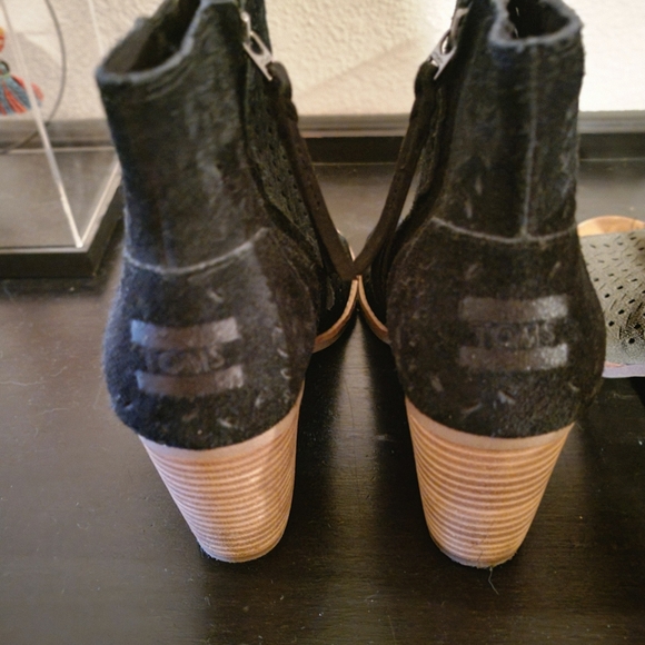 Toms Majorca Peep Toe shoes - Picture 4 of 9